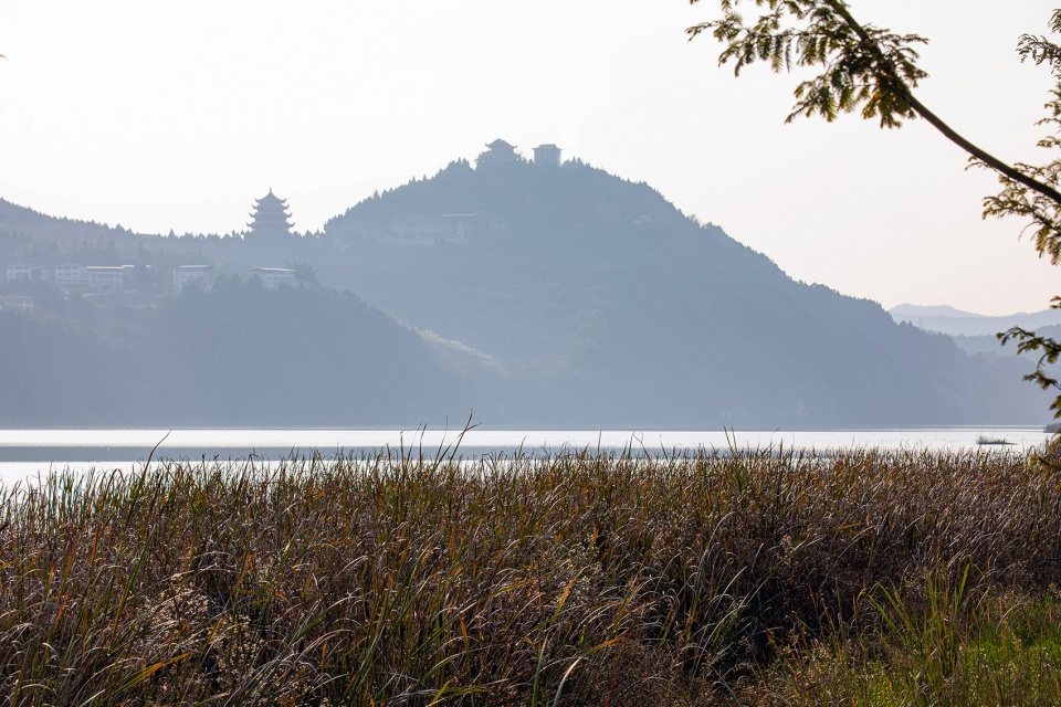 sichuan nanbu water city yuji island park china by blvd international
