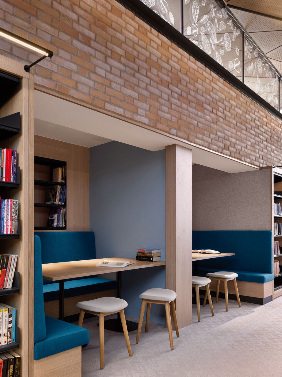st marys calne library by woods bagot