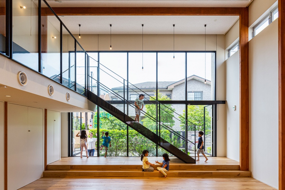 akn nursery by hibinosekkei youji no shiro kids design labo