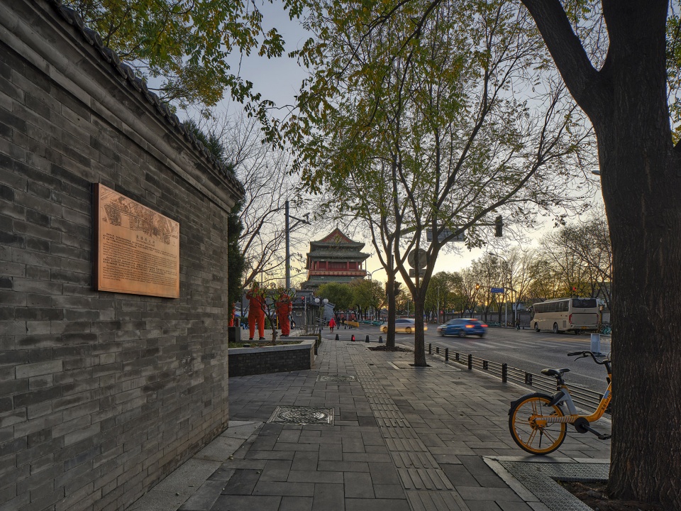 designing for a millennium old street the three year regeneration plan for gulou west street in beijing by beijing institute of architect...