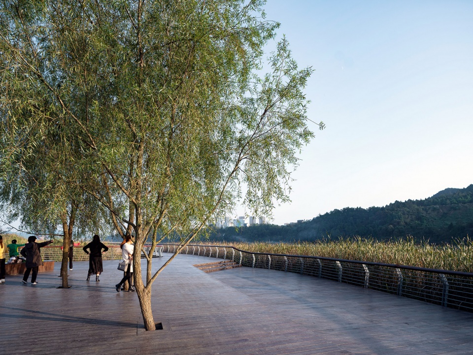 sichuan nanbu water city yuji island park china by blvd international