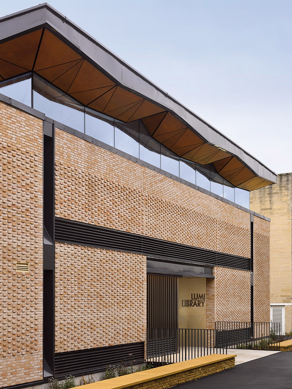 st marys calne library by woods bagot