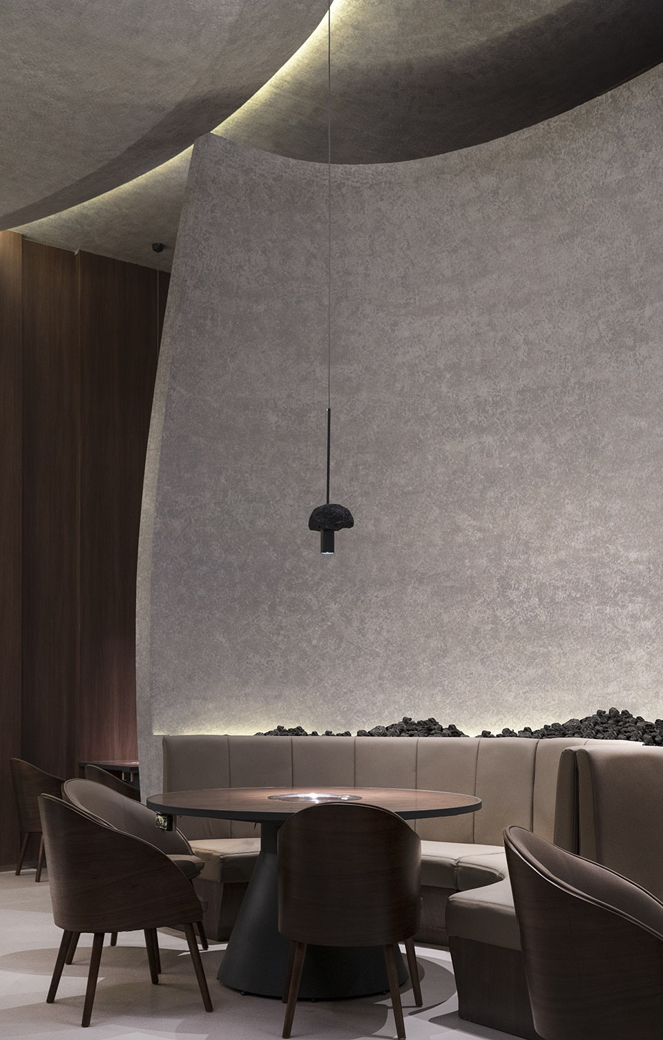 abalone chicken restaurant china by smy space interior design studio