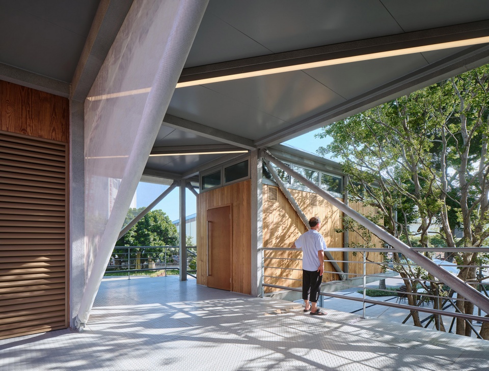 suspended pavilion china by tjadoriginal design studio