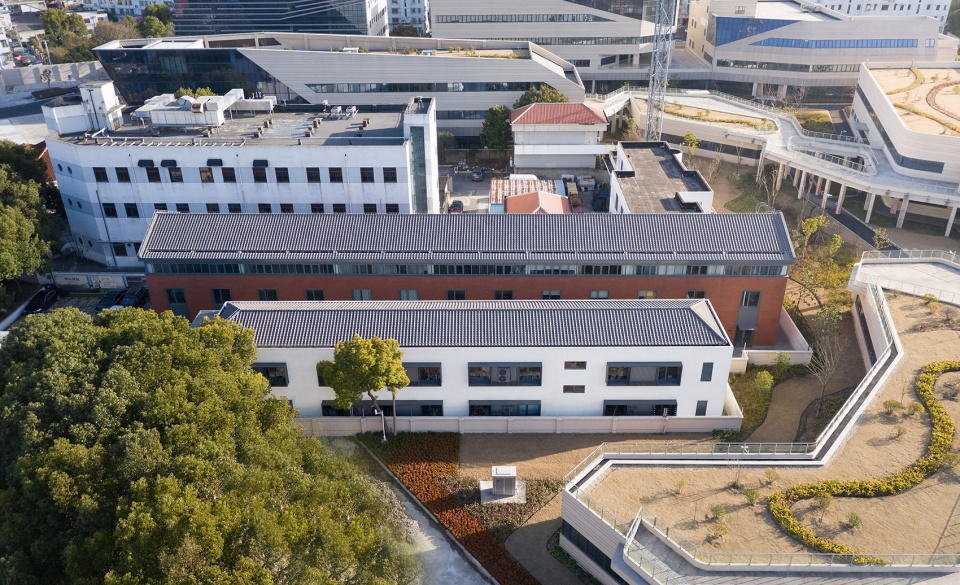 factory renovation of shanghai xiafei ribbon co ltd china by tongyi architects