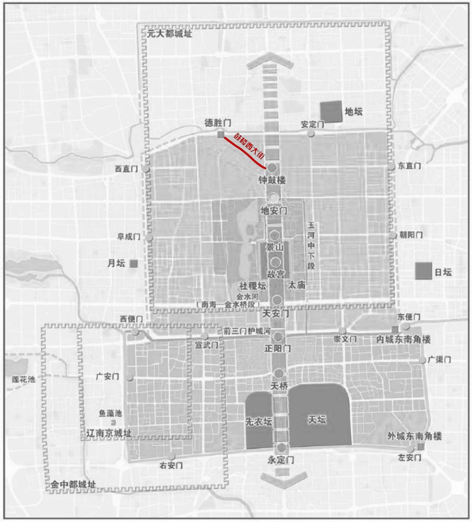 designing for a millennium old street the three year regeneration plan for gulou west street in beijing by beijing institute of architect...