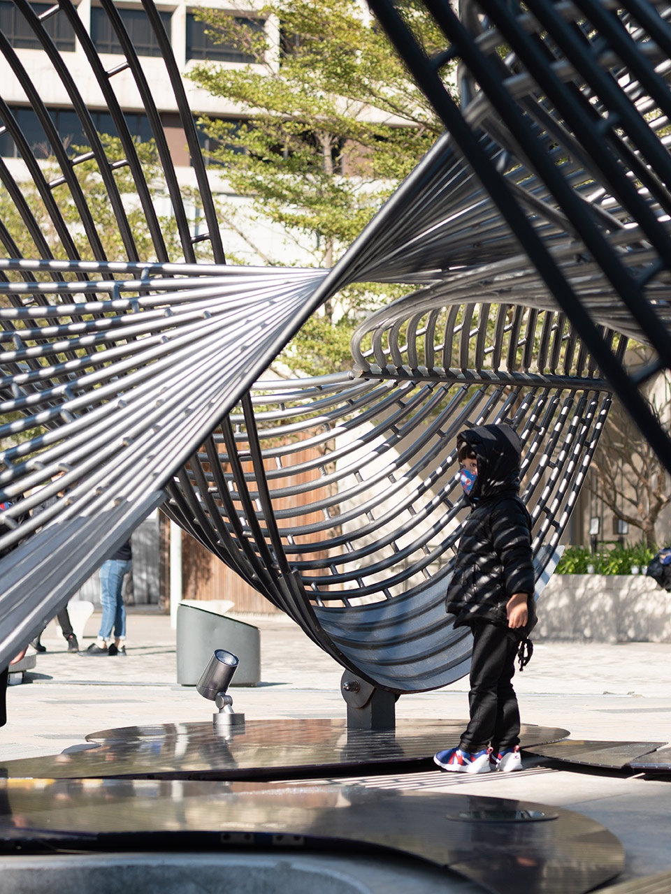 rediscovering landscape a public artwork trilogy for the reopening of hong kong museum of art by aaam architects