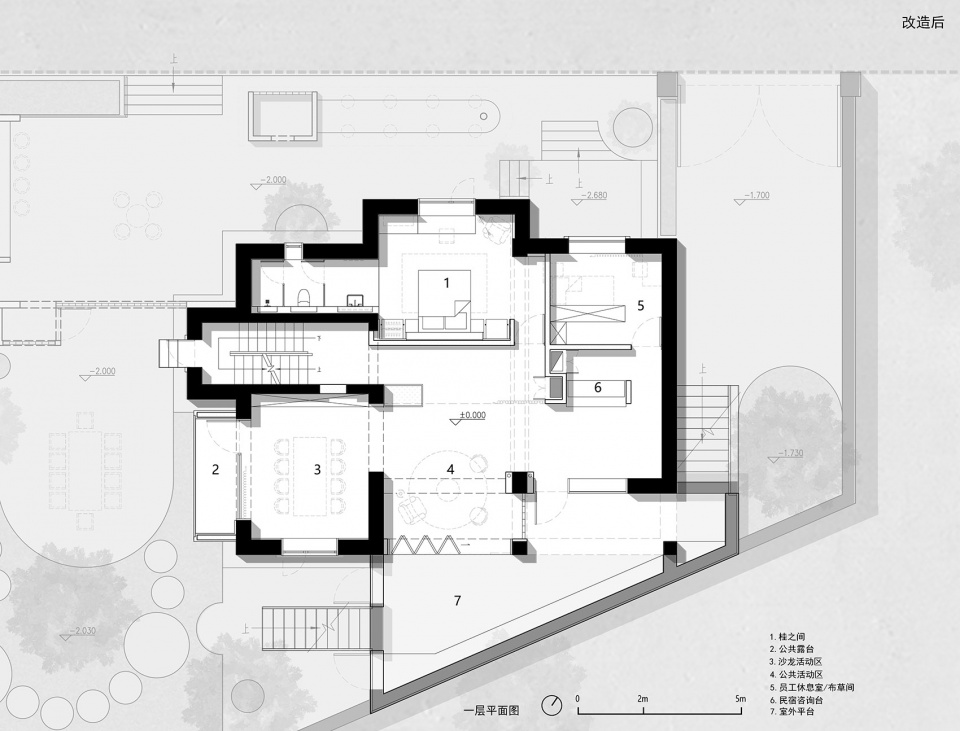 Largo Courtyard and Largo Building House Fiction 3