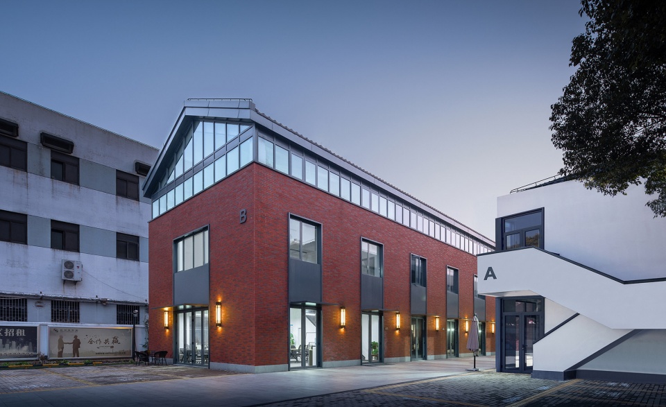 factory renovation of shanghai xiafei ribbon co ltd china by tongyi architects