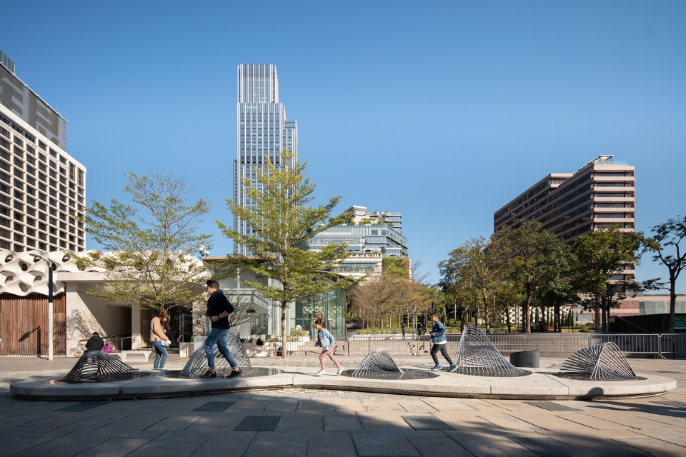 rediscovering landscape a public artwork trilogy for the reopening of hong kong museum of art by aaam architects
