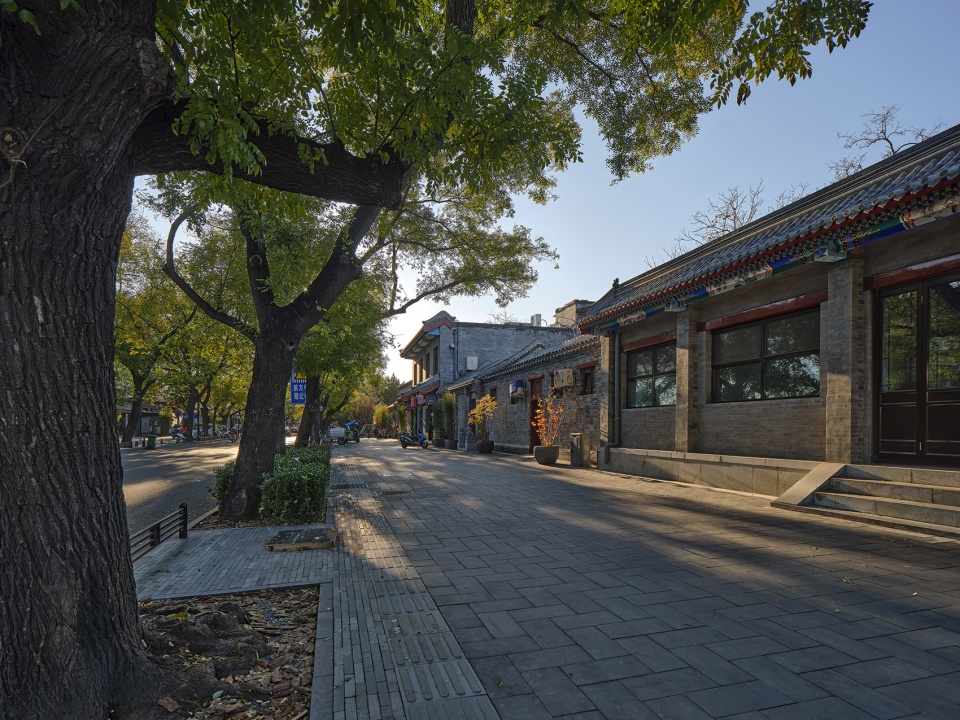 designing for a millennium old street the three year regeneration plan for gulou west street in beijing by beijing institute of architect...