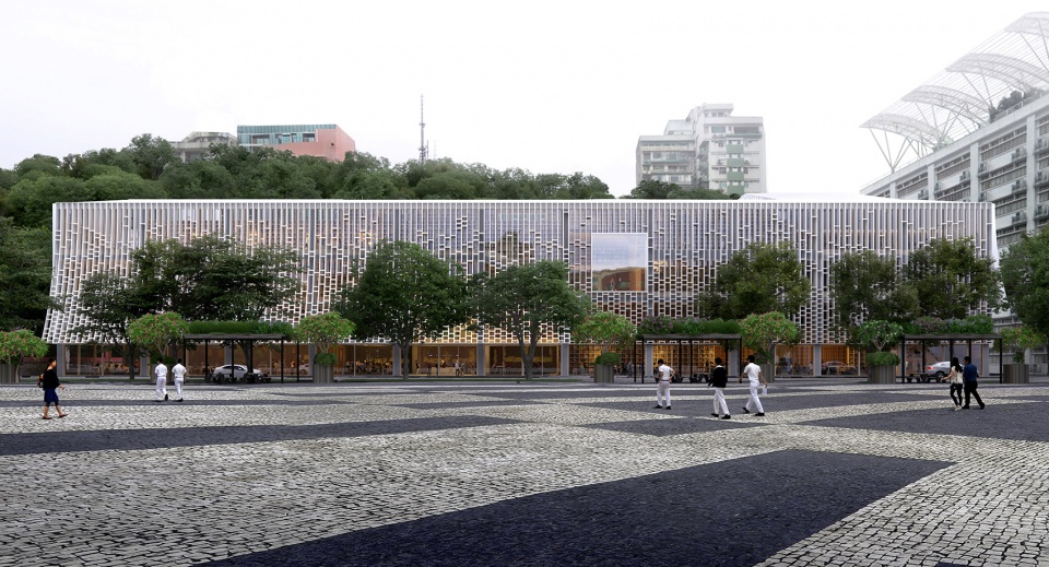 macau central library by mecanoo