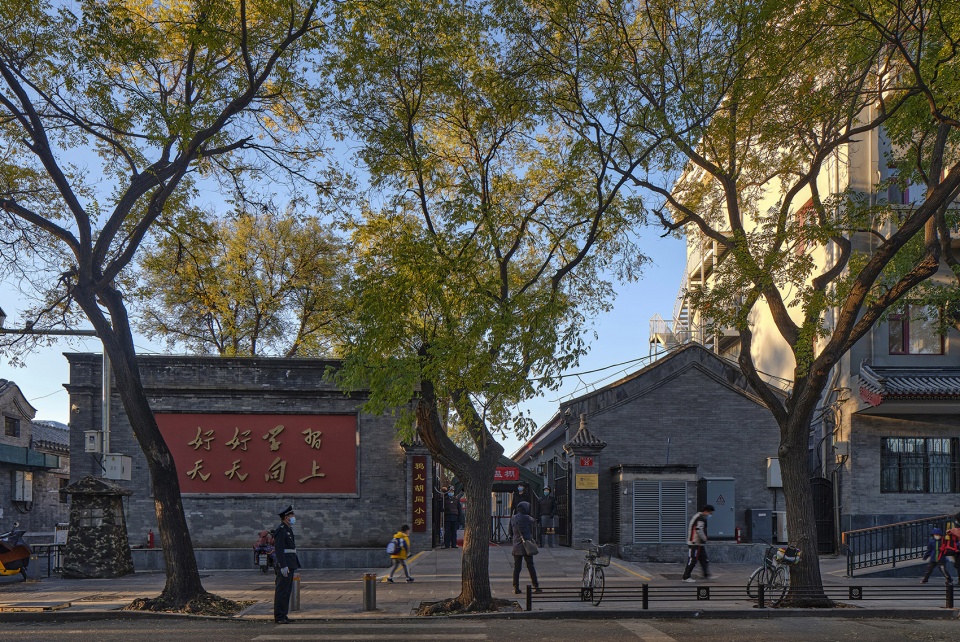designing for a millennium old street the three year regeneration plan for gulou west street in beijing by beijing institute of architect...