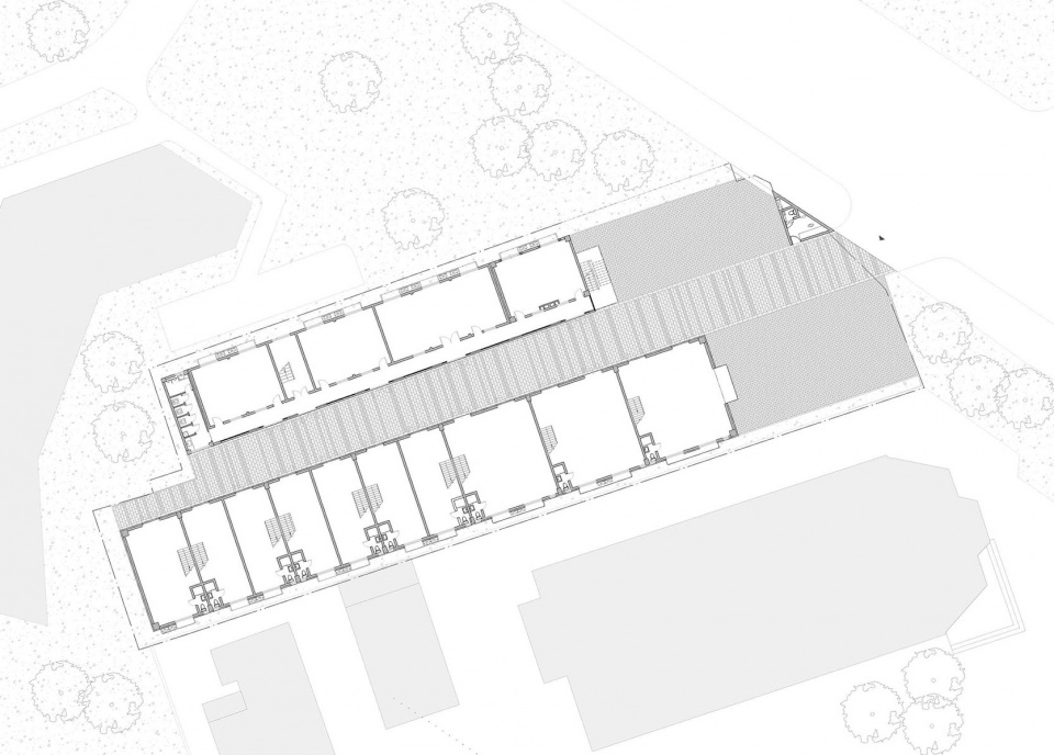 factory renovation of shanghai xiafei ribbon co ltd china by tongyi architects