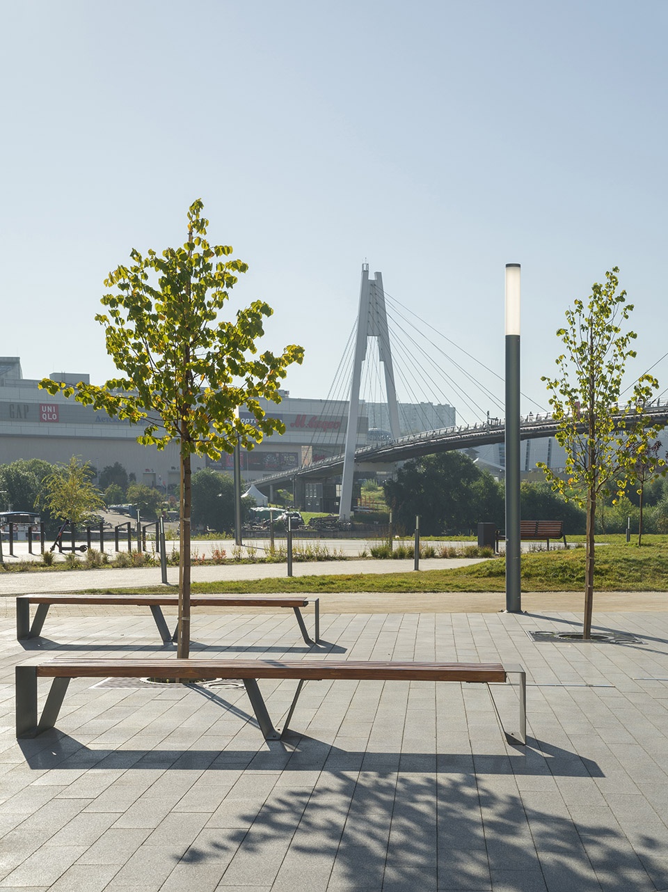 improvement of the embankment in the area of the pavshinskaya poyma by basis architectural bureau