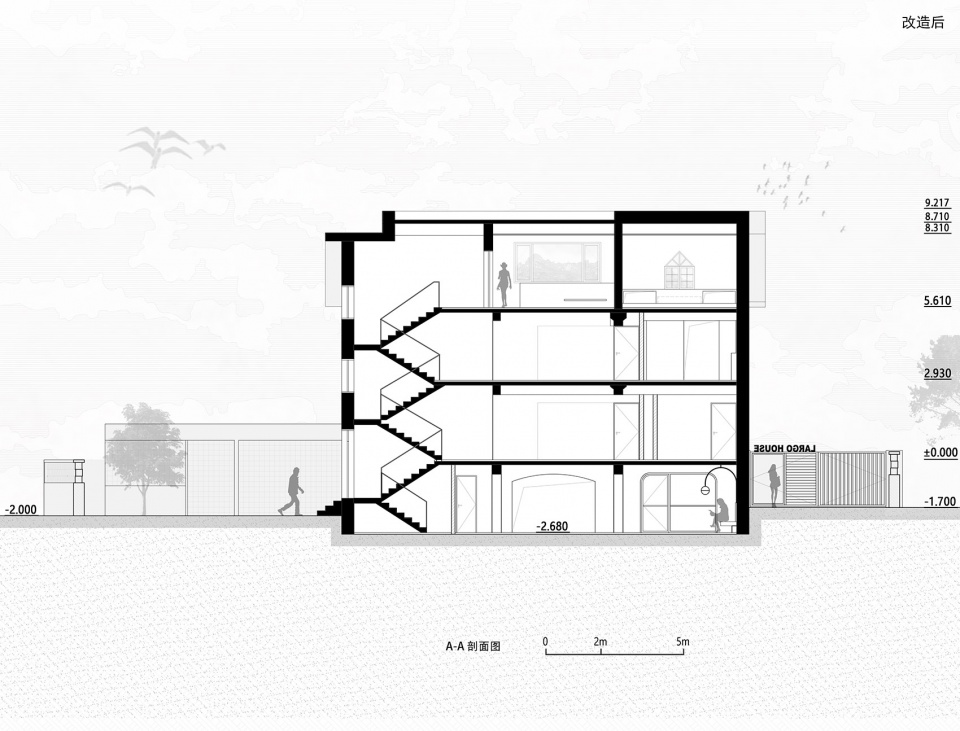 Largo Courtyard and Largo Building House Fiction 3