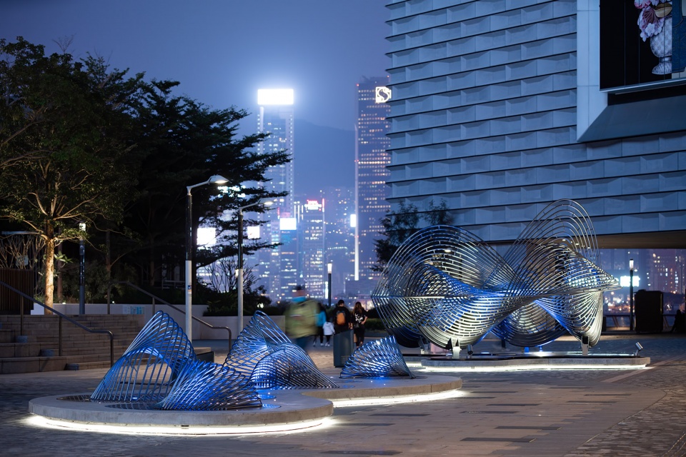 rediscovering landscape a public artwork trilogy for the reopening of hong kong museum of art by aaam architects