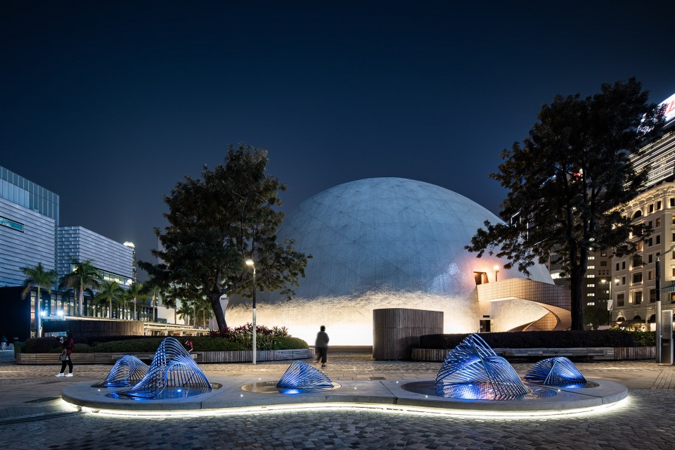 rediscovering landscape a public artwork trilogy for the reopening of hong kong museum of art by aaam architects
