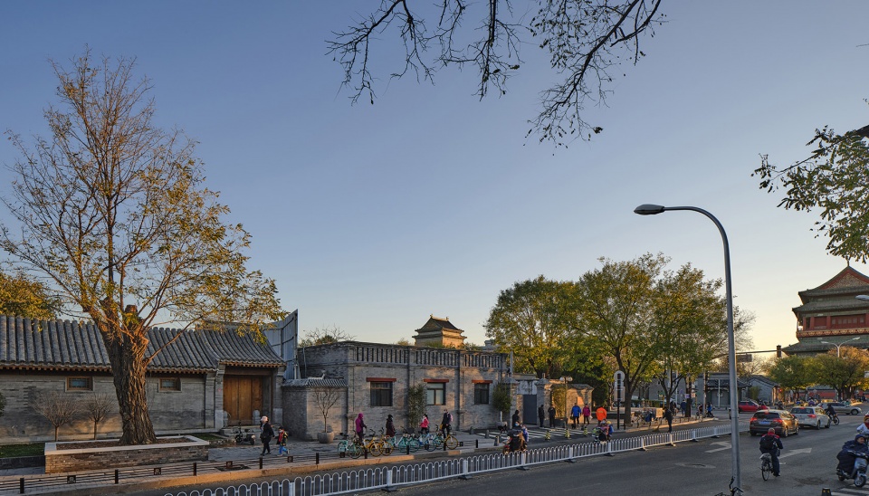 designing for a millennium old street the three year regeneration plan for gulou west street in beijing by beijing institute of architect...
