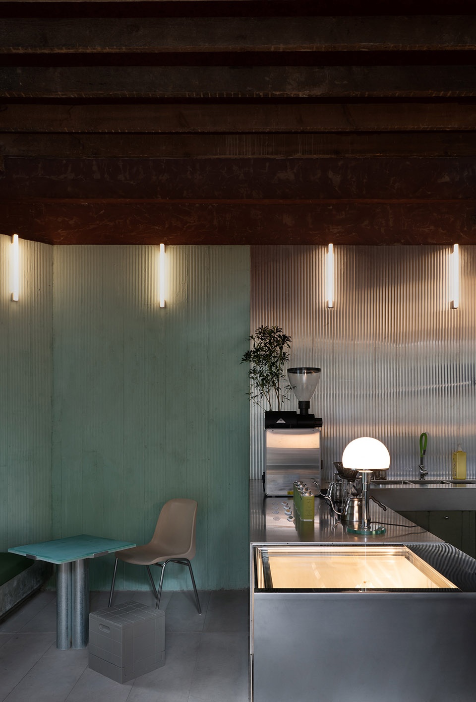 slab town cafe shanghai fumin road china by case pavilion