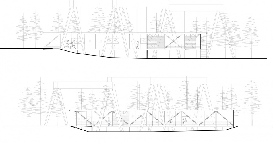 suspended pavilion china by tjadoriginal design studio