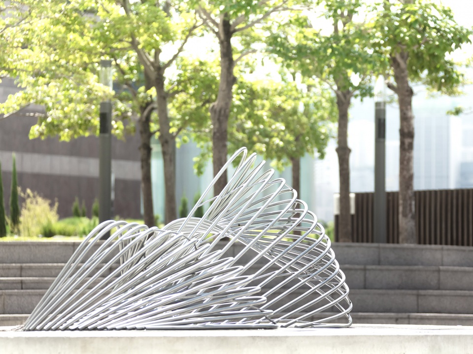 rediscovering landscape a public artwork trilogy for the reopening of hong kong museum of art by aaam architects