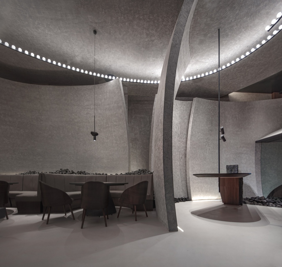abalone chicken restaurant china by smy space interior design studio