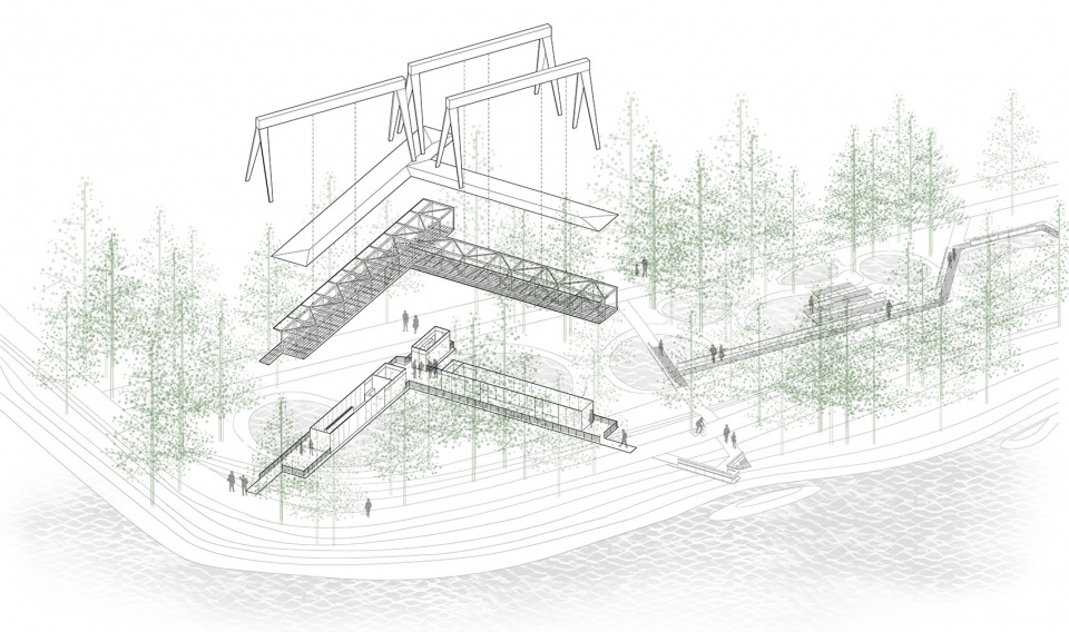 suspended pavilion china by tjadoriginal design studio