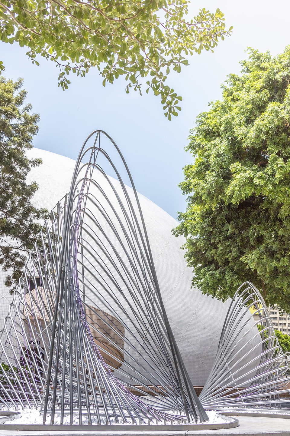rediscovering landscape a public artwork trilogy for the reopening of hong kong museum of art by aaam architects