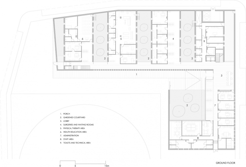 Health Centre at Gibraleon Javier Terrados Estudio de Arquitectura