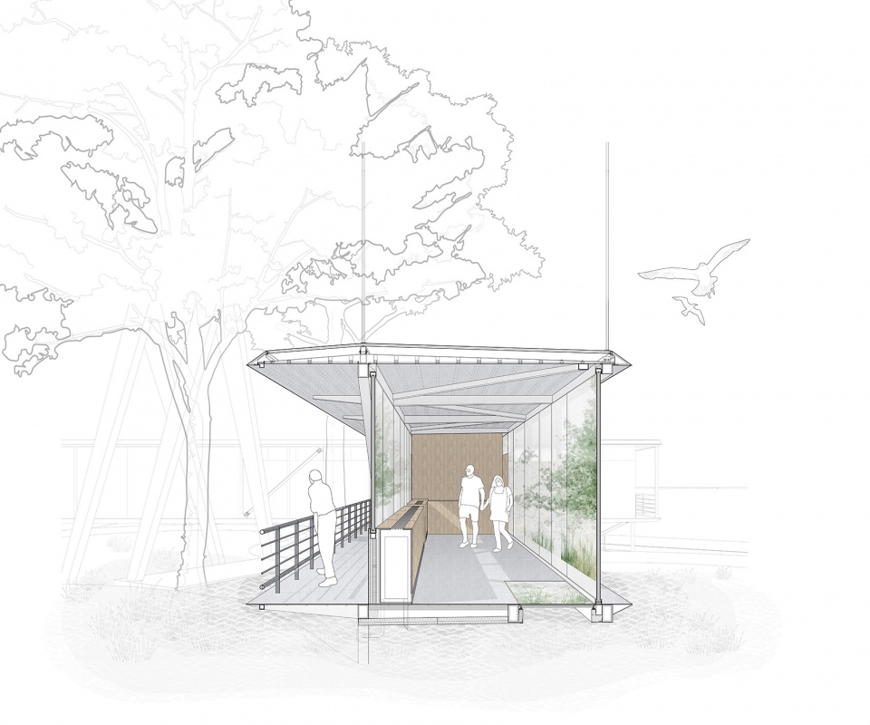 suspended pavilion china by tjadoriginal design studio