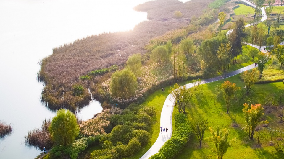 sichuan nanbu water city yuji island park china by blvd international