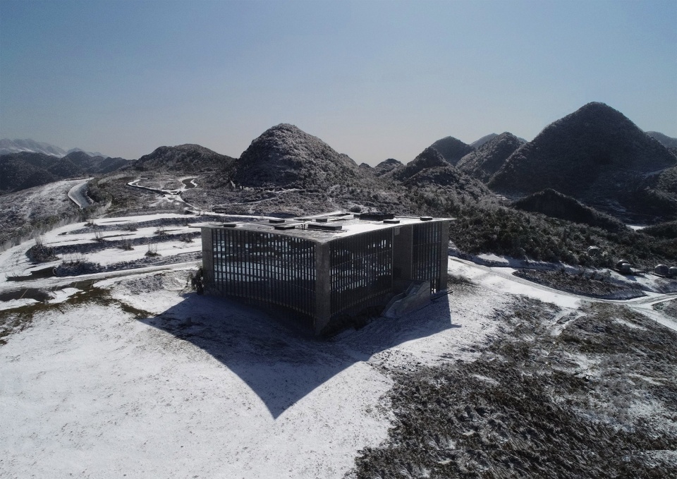 cuisuba yi cultural visitor center china by west line studio