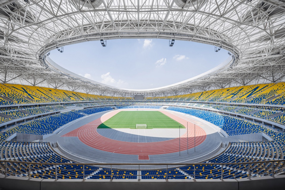 Master Plan and Main Stadium Design and Xi An Olympic Sports Center China by PTW