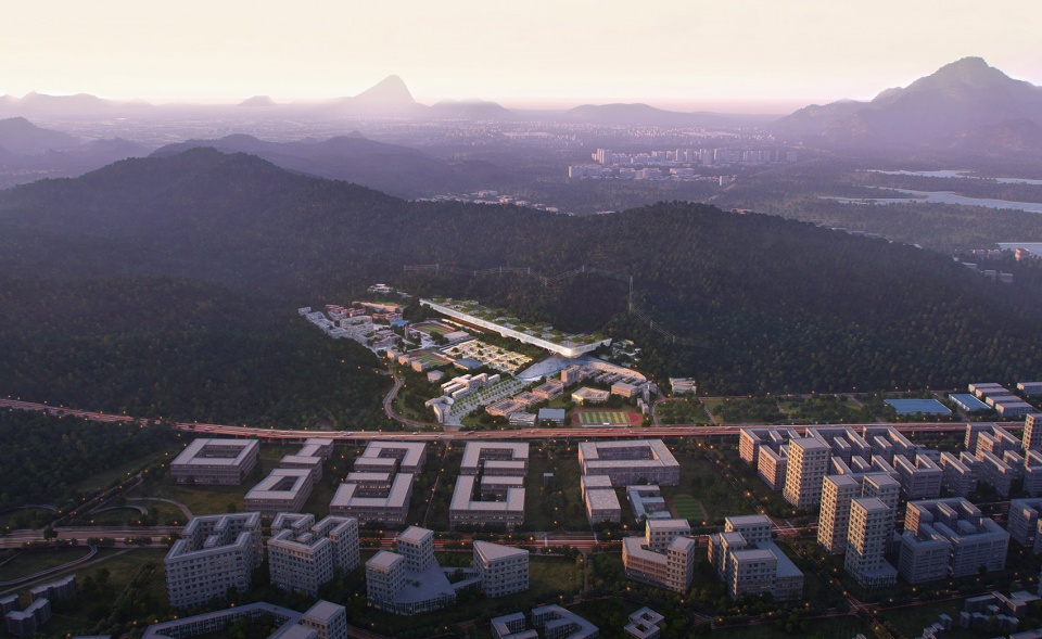 shenzhen institute of design and innovation dominique perrault architecture zhubo design
