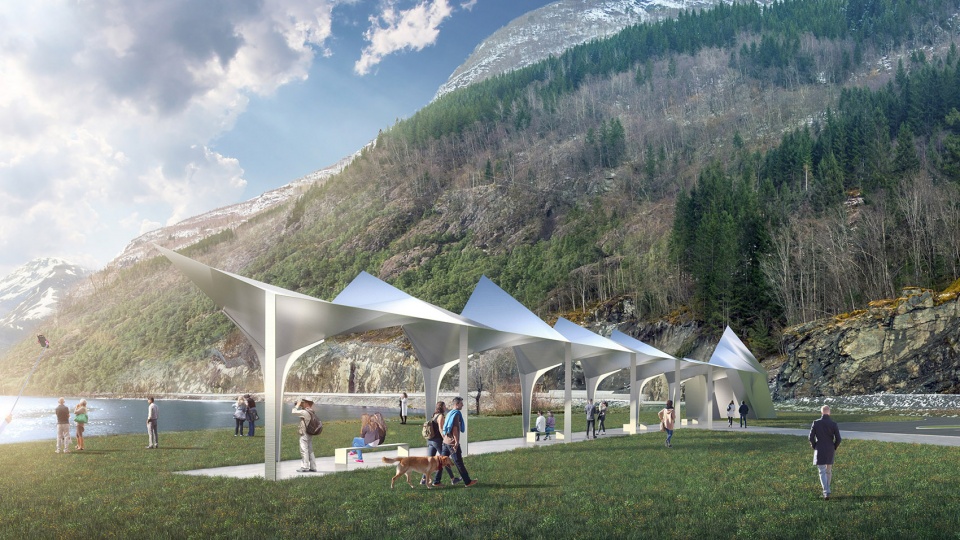 six new scenic route projects will be completed for the 2021 tourist season