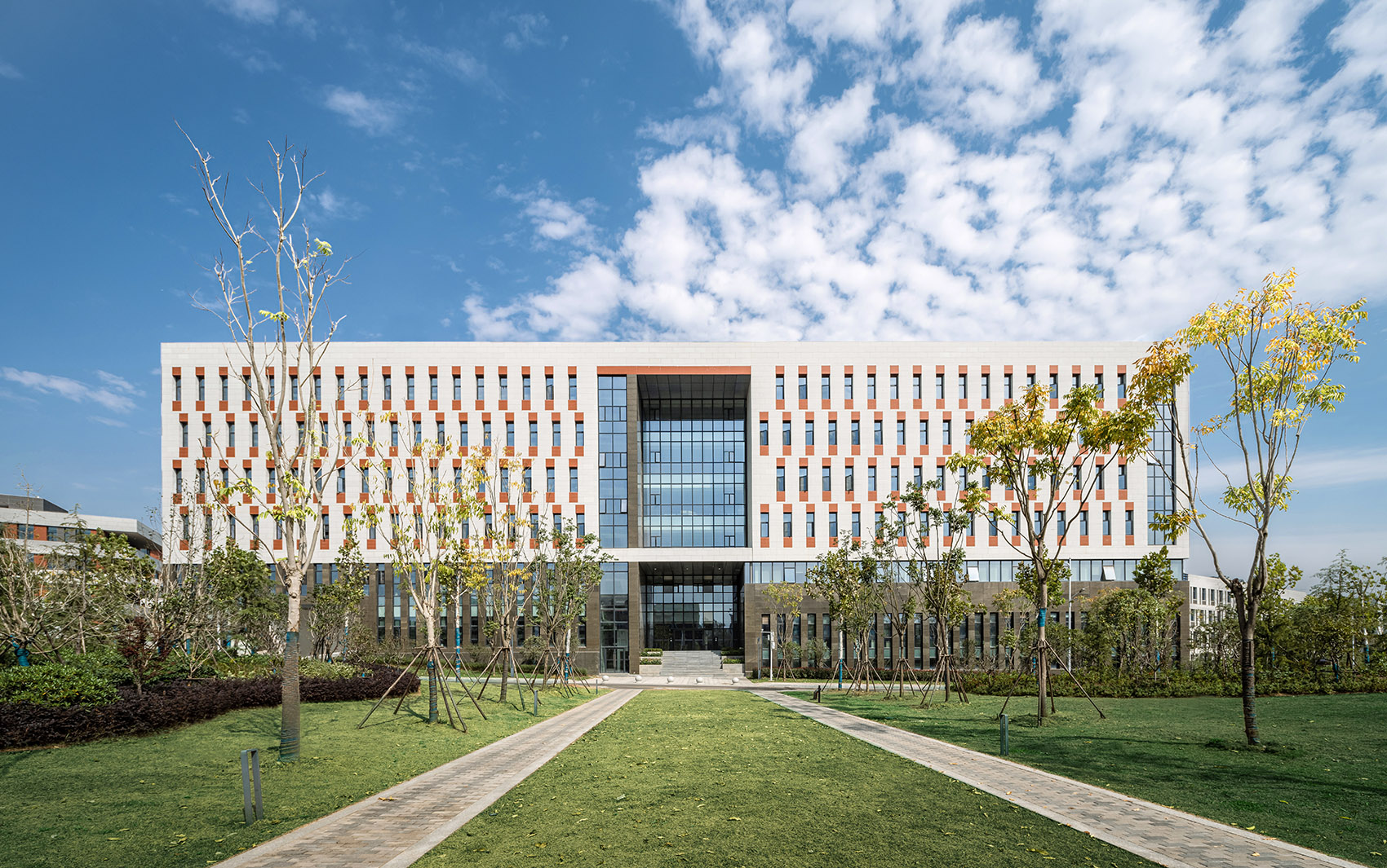 3D garden School of Environmental Studies building, China by TJAD 谷德设计网