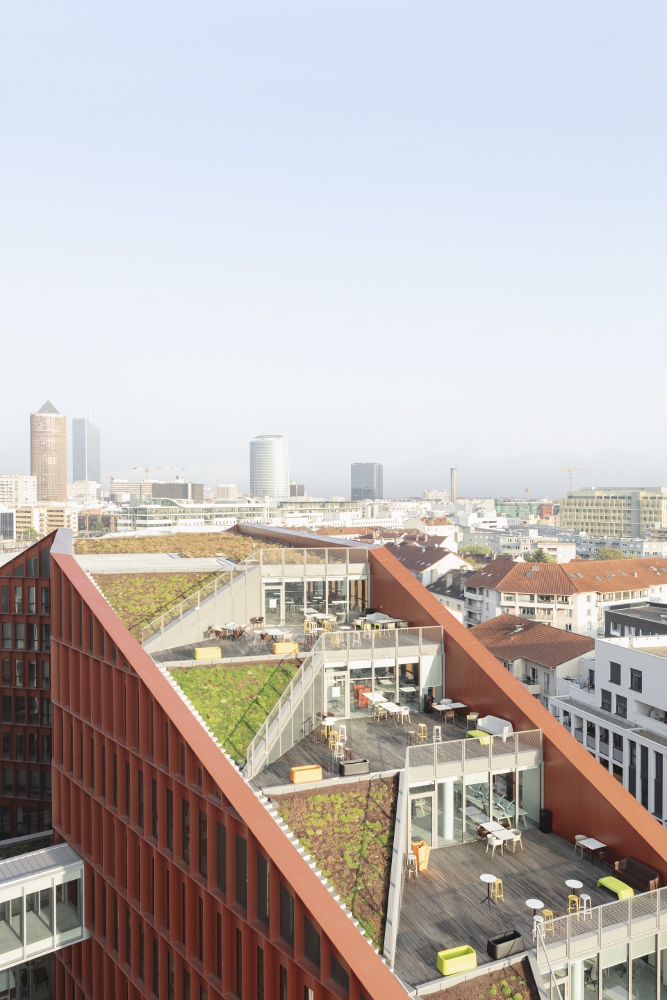 new headquarters of orange in lyon by hardel le bihan architectshga hubert godet architects