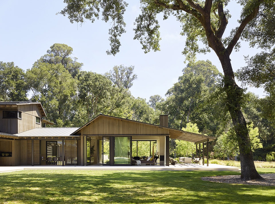 oak woodland residence by walker warner architects