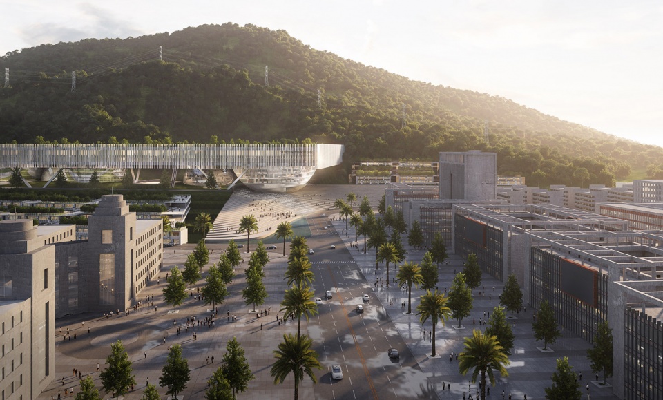 shenzhen institute of design and innovation dominique perrault architecture zhubo design