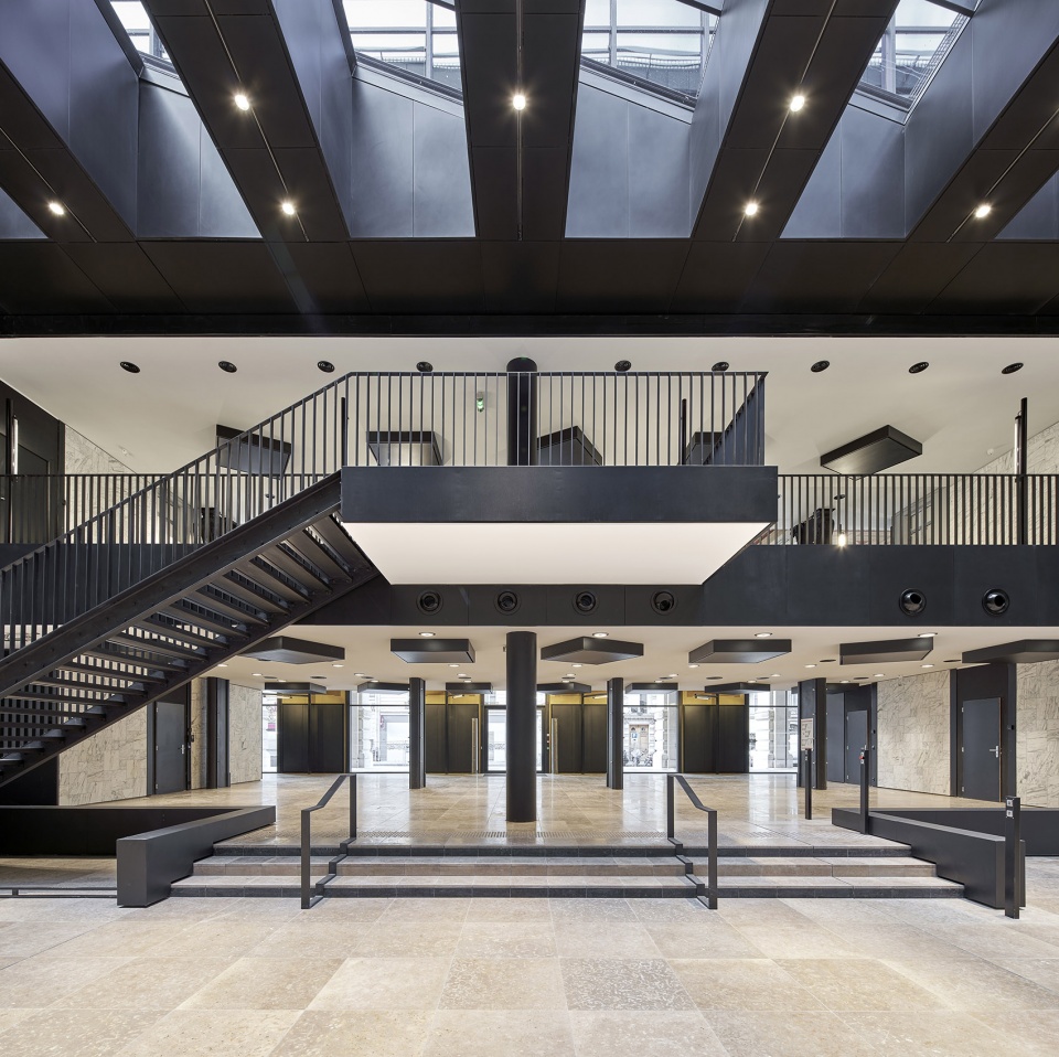 la poste du louvre by dominique perrault architect