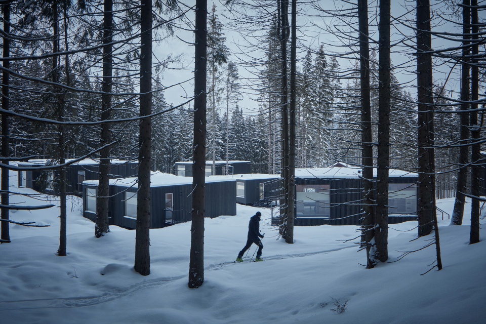 shelters for hotel bjornson by ark shelter