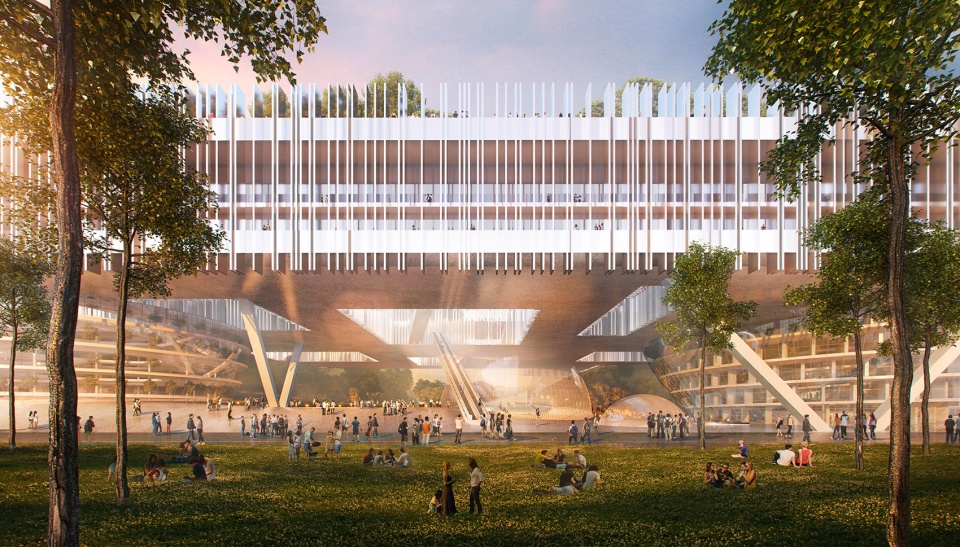 shenzhen institute of design and innovation dominique perrault architecture zhubo design