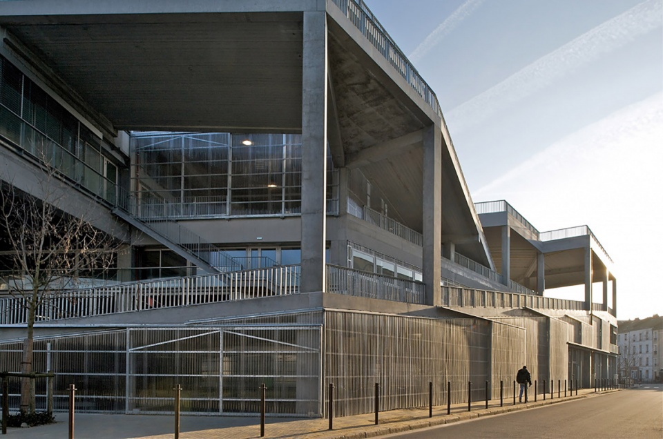 What was it like studying in the architecture school designed by Pritzker Prize winner