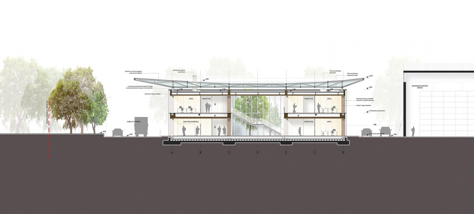 iperceramicas new office building by mario cucinella architects