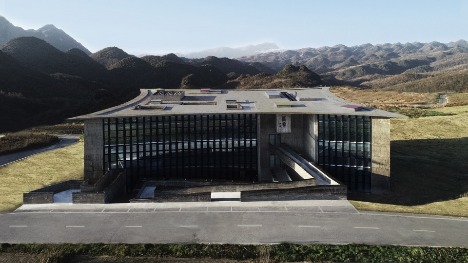 cuisuba yi cultural visitor center china by west line studio