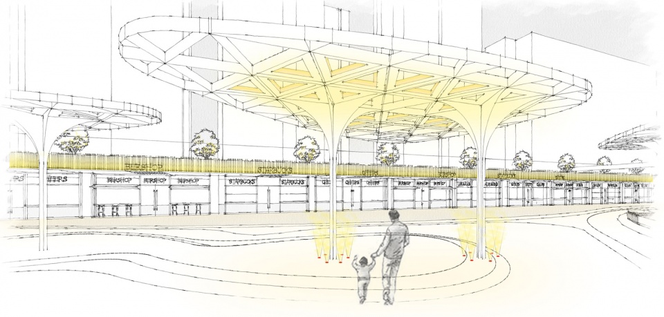 lighting heals urban space lighting design of beijing cr land instreet china by prol