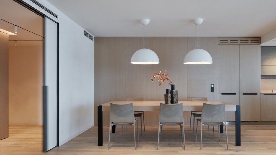 minimalist apartment by barbora leblova