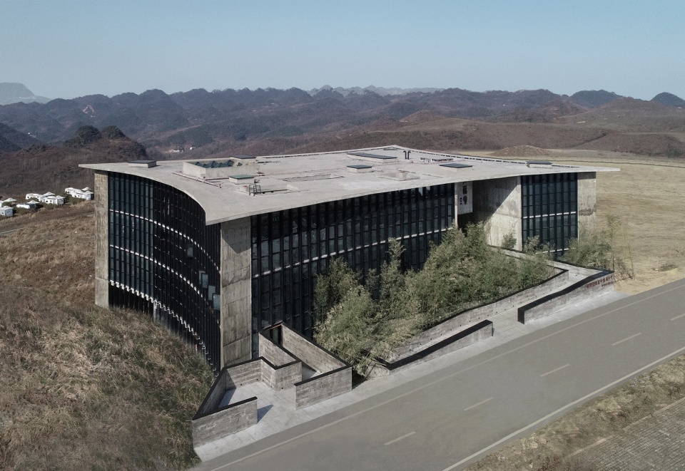 cuisuba yi cultural visitor center china by west line studio