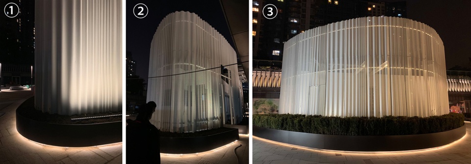 lighting heals urban space lighting design of beijing cr land instreet china by prol